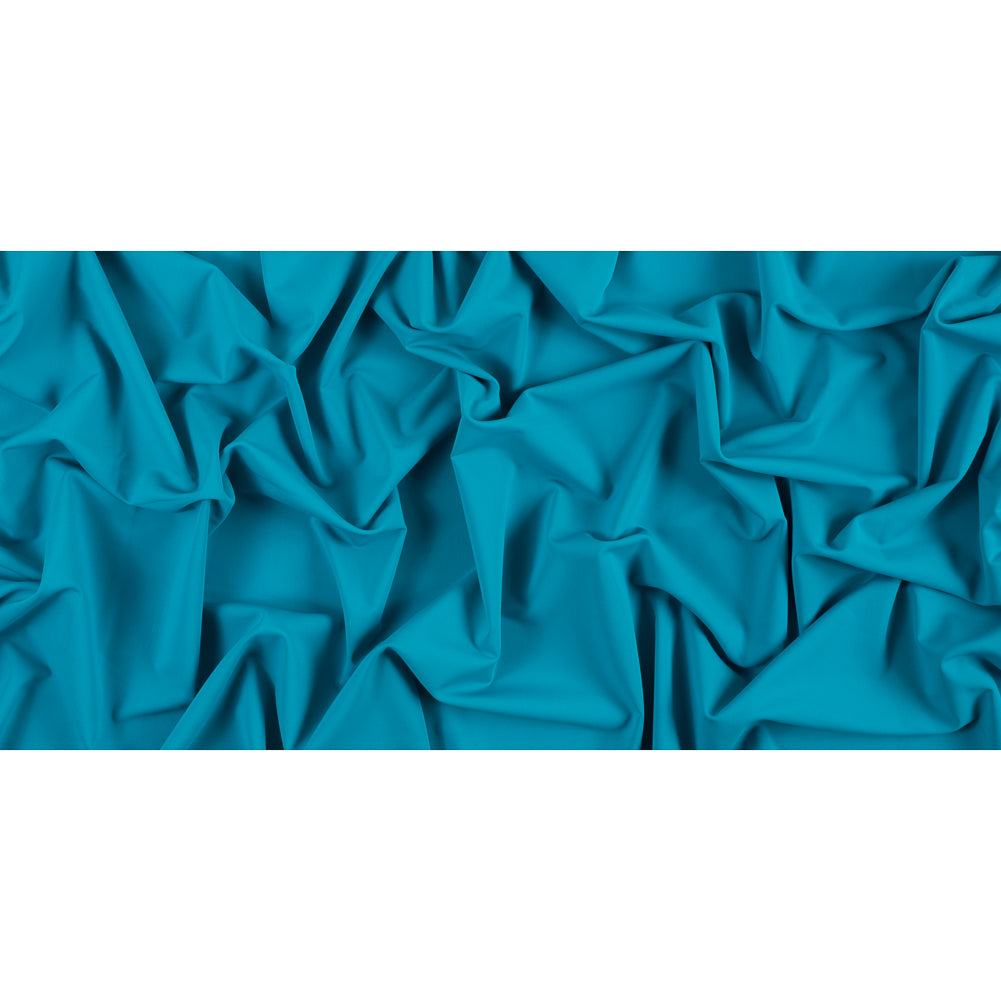 5.6 oz Teal Blue Matte Tricot w/ High Compression - Full