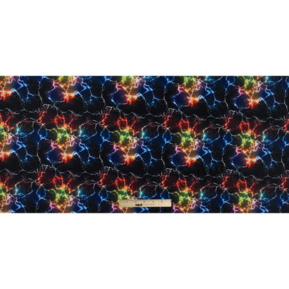 Shocking Printed Max-Dri Anti-Microbial Performance Tricot Folded