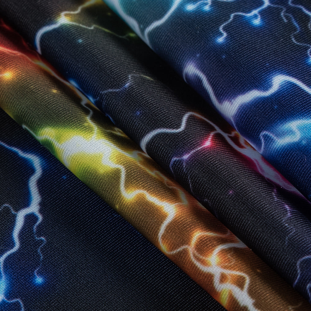 Shocking Printed Max-Dri Anti-Microbial Performance Tricot Detail