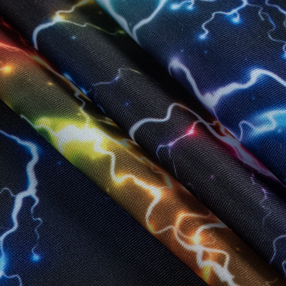 Shocking Printed Max-Dri Anti-Microbial Performance Tricot Detail