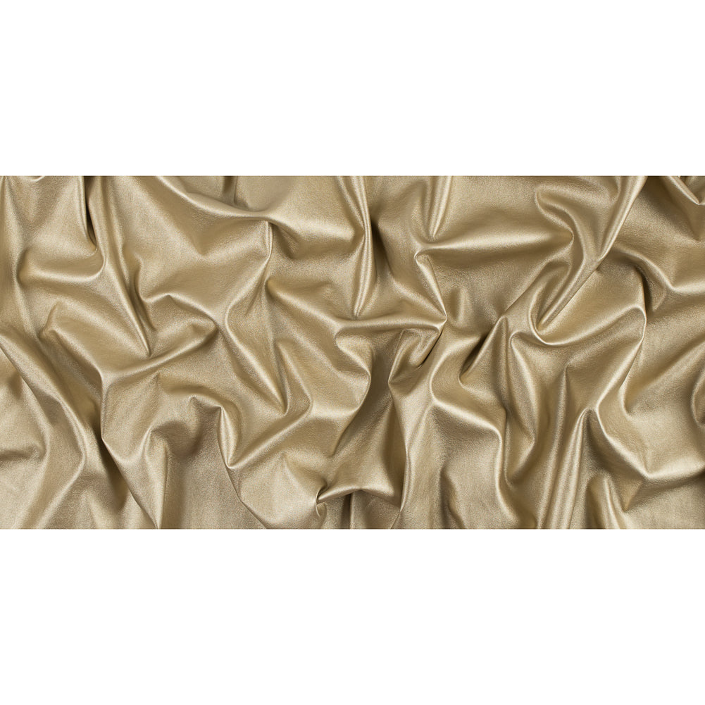 Metallic Gold Stretch Faux Leather/Vinyl - Full