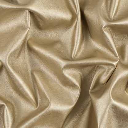 Metallic Gold Stretch Faux Leather/Vinyl