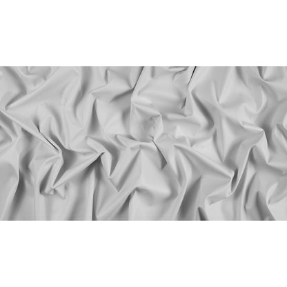 Whisper White Stretch Faux Leather/Vinyl - Folded