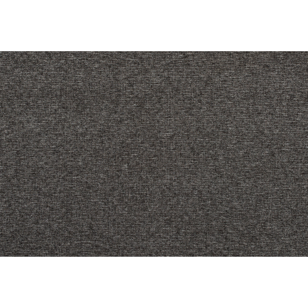 Heathered Black/White/Bison Wool-Cotton Tweed - Full