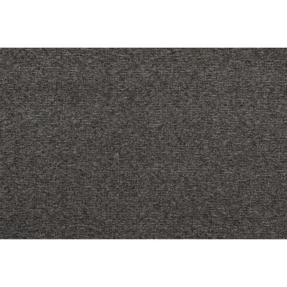Heathered Black/White/Bison Wool-Cotton Tweed - Full