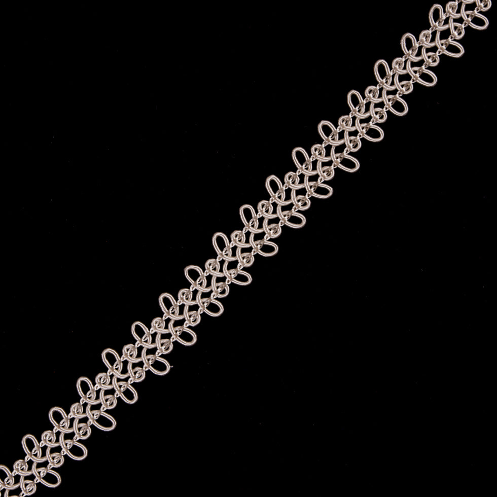 Ivory Loose Braided Cord - 0.75"