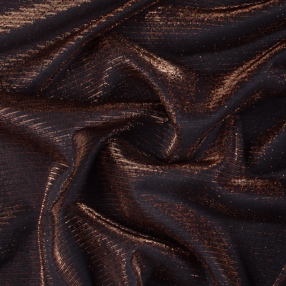 Black/Copper Metallic Mesh