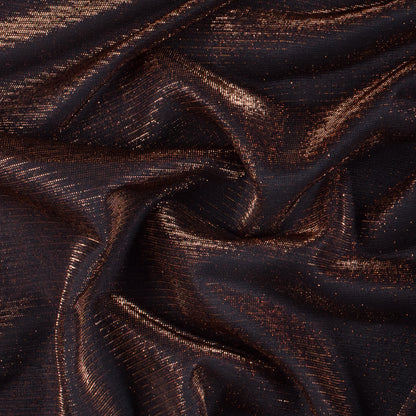 Black/Copper Metallic Mesh