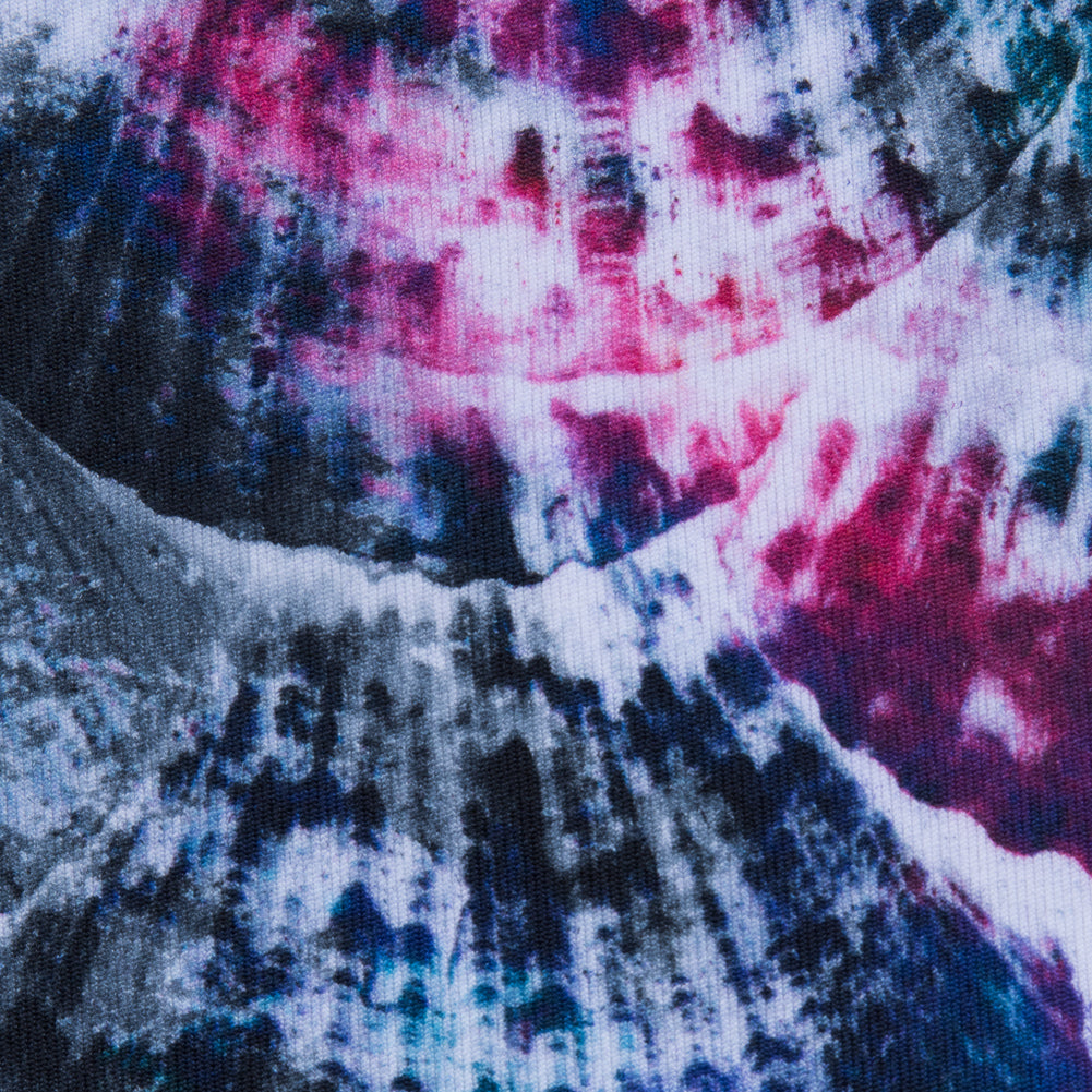 Compression Swimwear Tricot, UV Protective with Aloe Vera Microcapsules - Pink Scales - Caye Collection Full