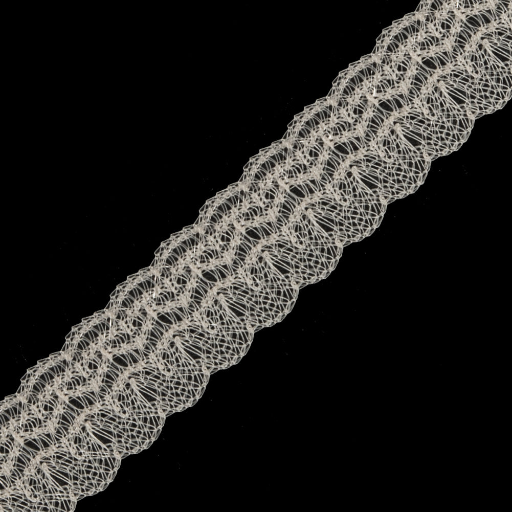 Nude Fine Lace Trim 0.25" Detail