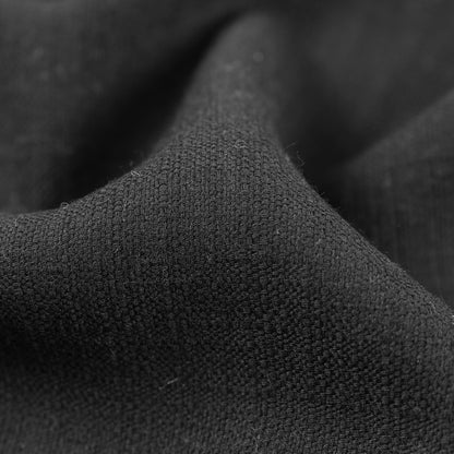 Black Wiry Wool Woven/Suiting - Full