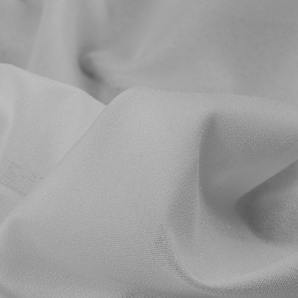 Water Jet Loom Fusible Interlining - White Detail