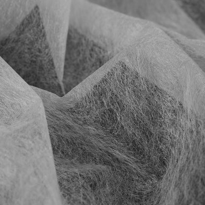 White Double Faced Fusible Interlining - Detail