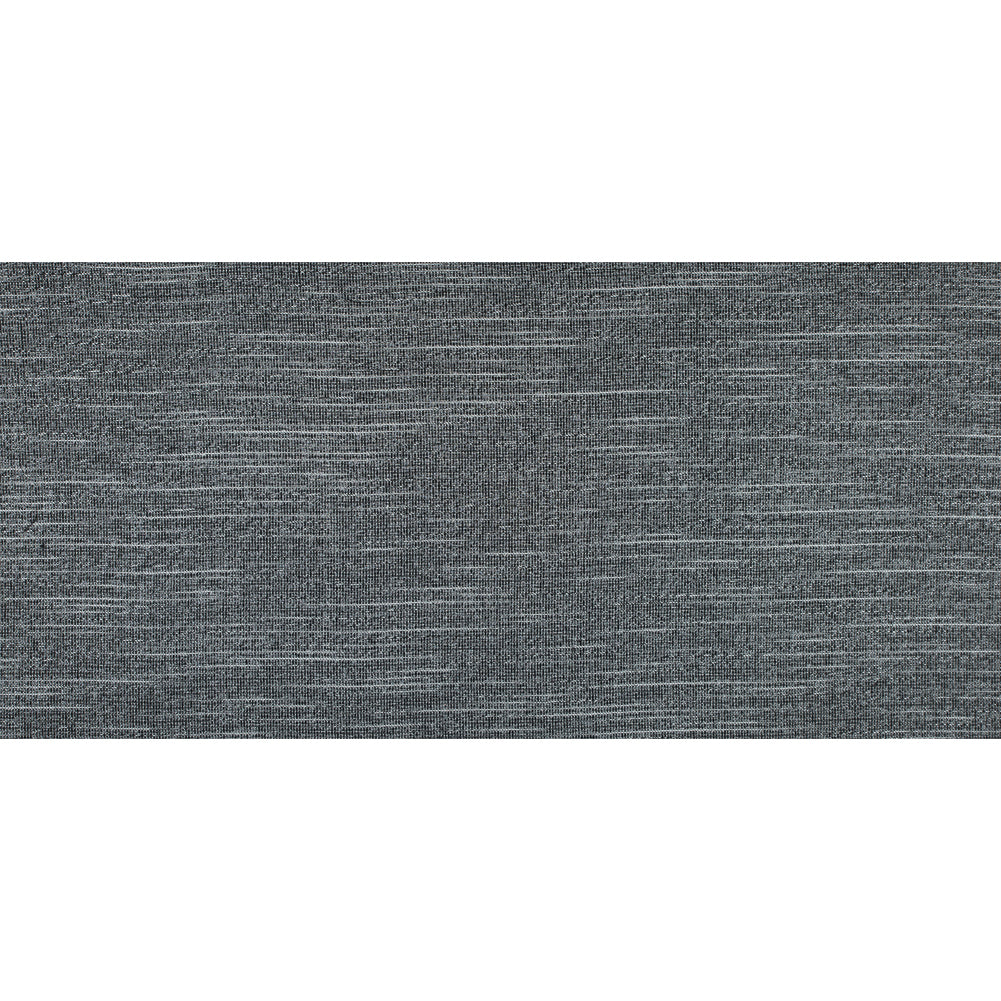 Black/White Blended Cotton Tweed Full