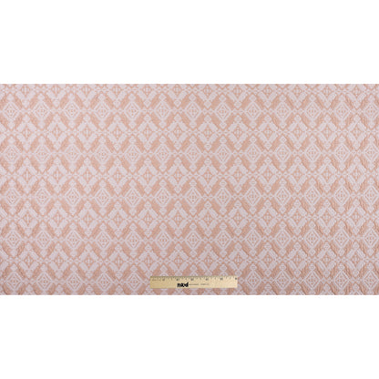 Apricot/Cream Geometric Brocade Full