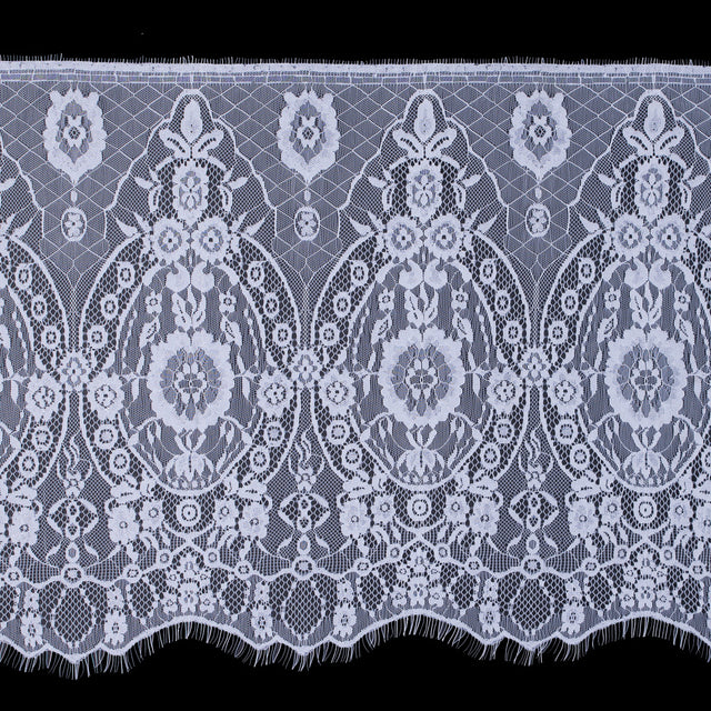 White French Lace Trimming - 14"
