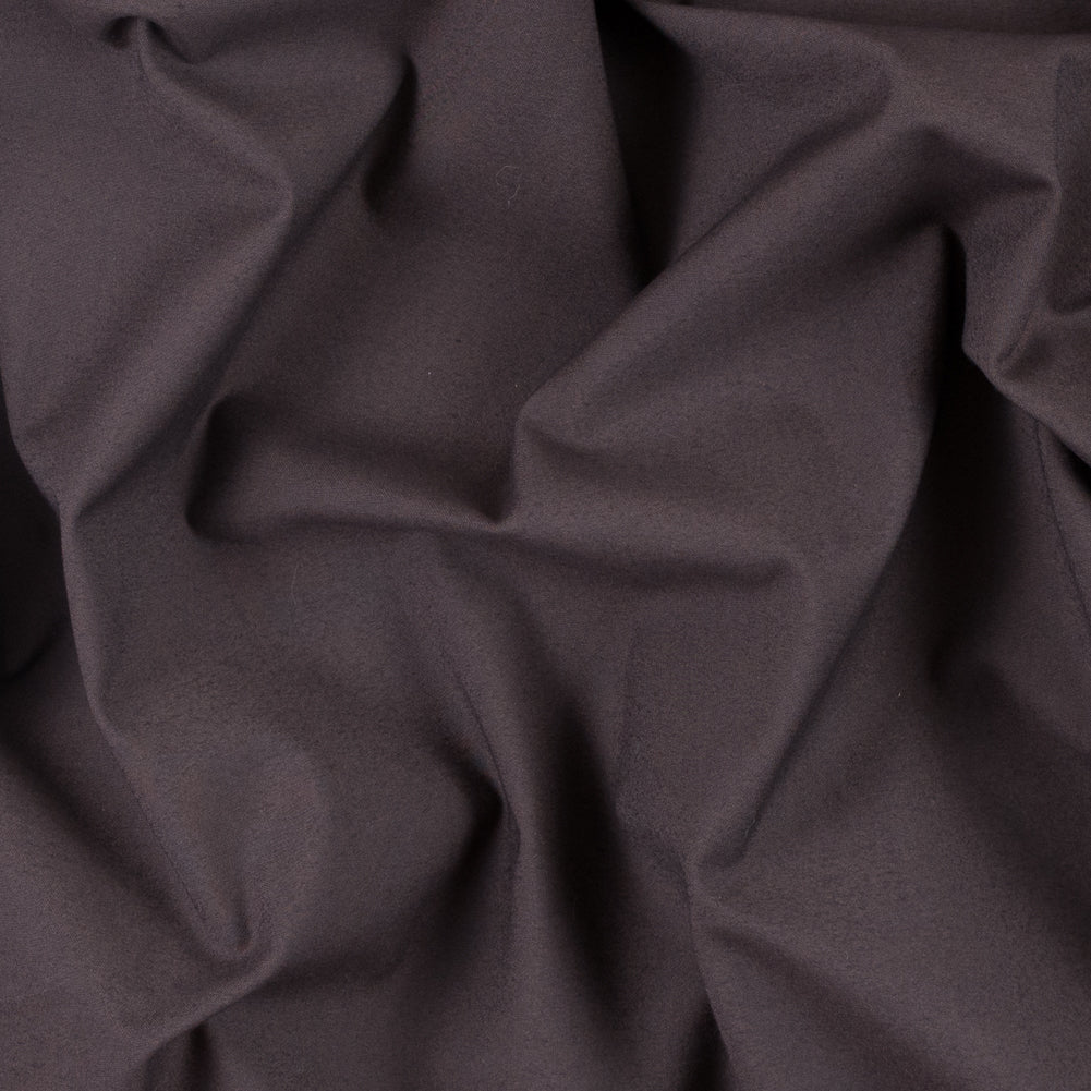 Chocolate Stretch Blended Cotton Twill