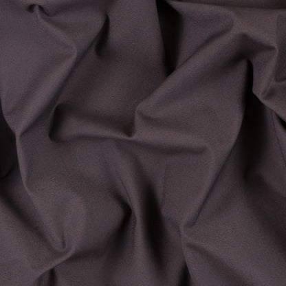 Chocolate Stretch Blended Cotton Twill