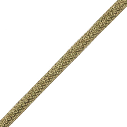Olive Braided Cord - 7mm Detail