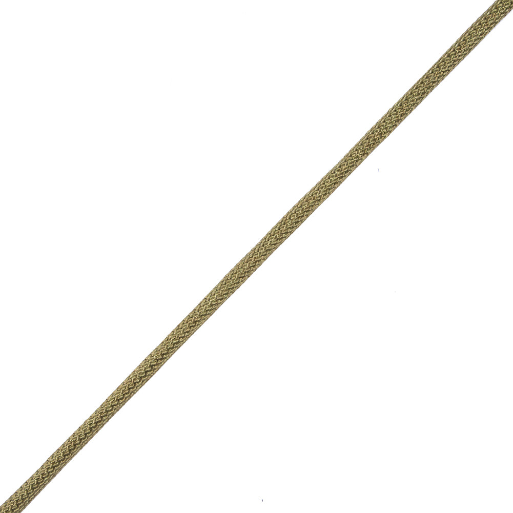 Olive Braided Cord - 7mm