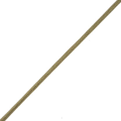 Olive Braided Cord - 7mm