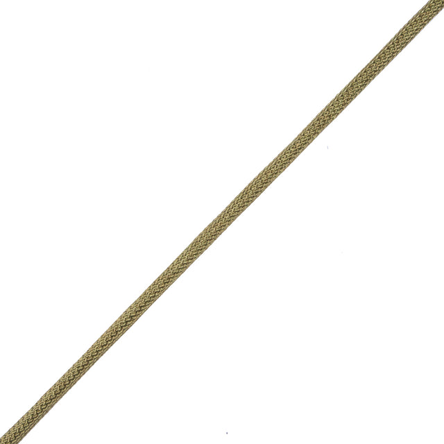 Olive Braided Cord - 7mm