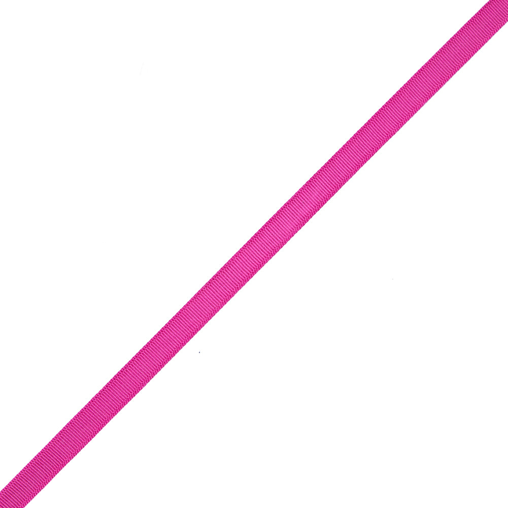 Fuchsia Rayon Grosgrain Ribbon - 0.625"
