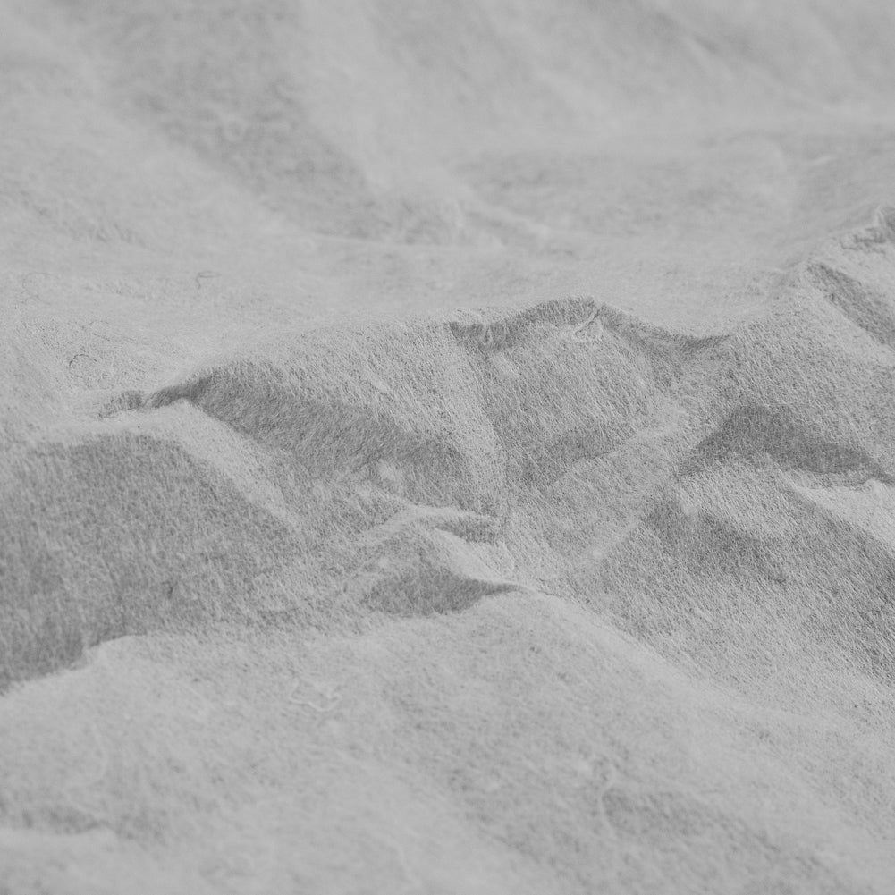 White Embroidery Backing and Stiffener Detail