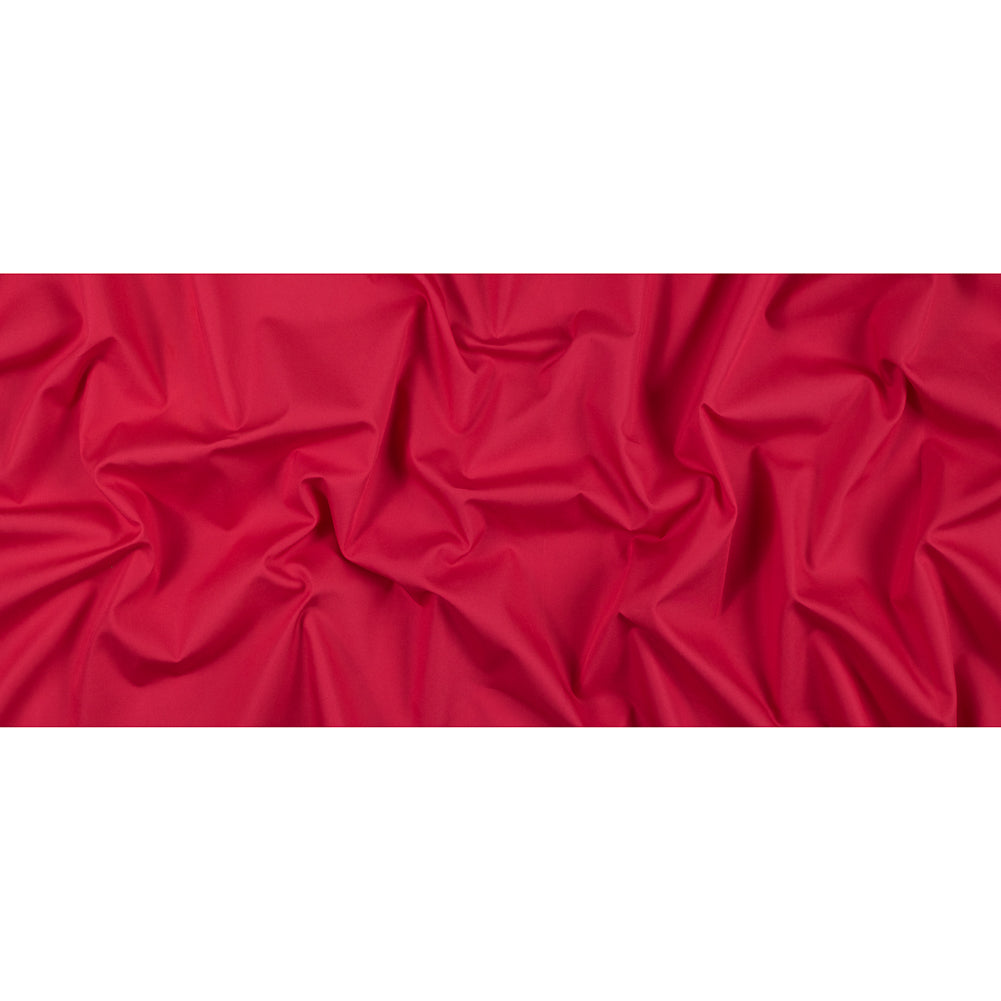 Red 100% Pima Cotton Broadcloth - Folded