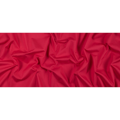 Red 100% Pima Cotton Broadcloth - Folded