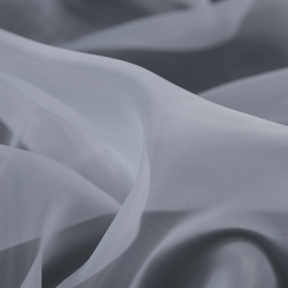 Italian White Nylon Organza - Full