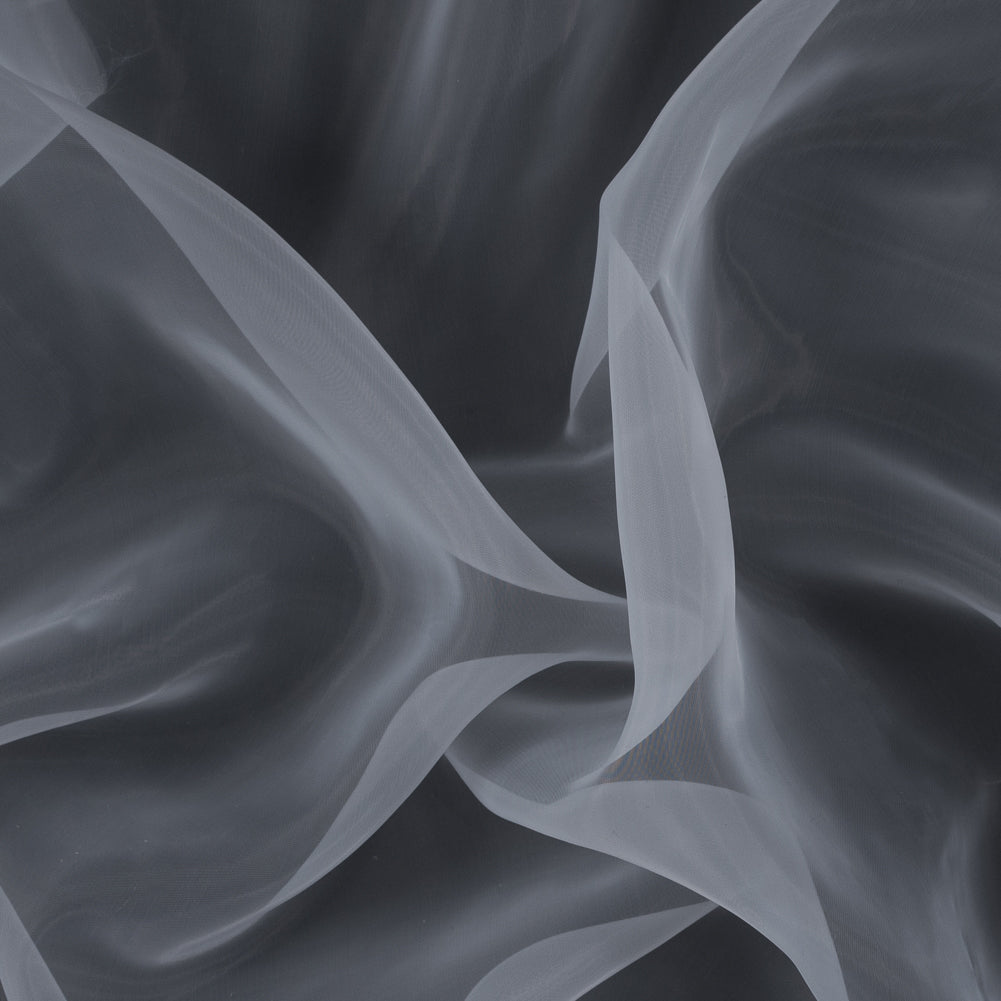 Italian White Nylon Organza