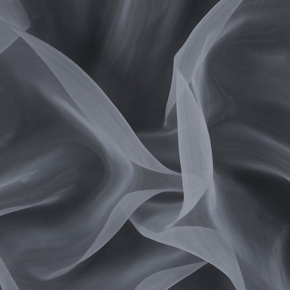 Italian White Nylon Organza