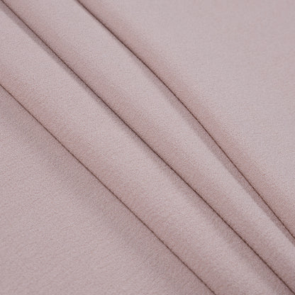 Italian Rose Dust Stretch Polyester Crepe Detail
