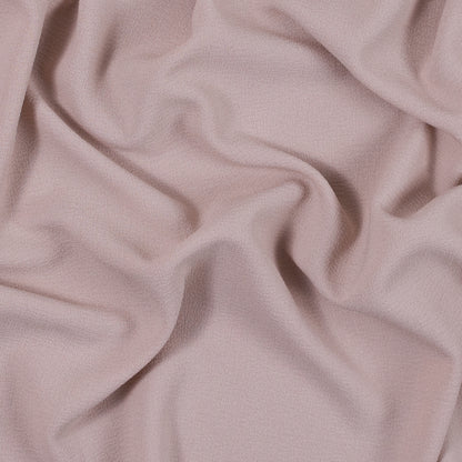 Italian Rose Dust Stretch Polyester Crepe