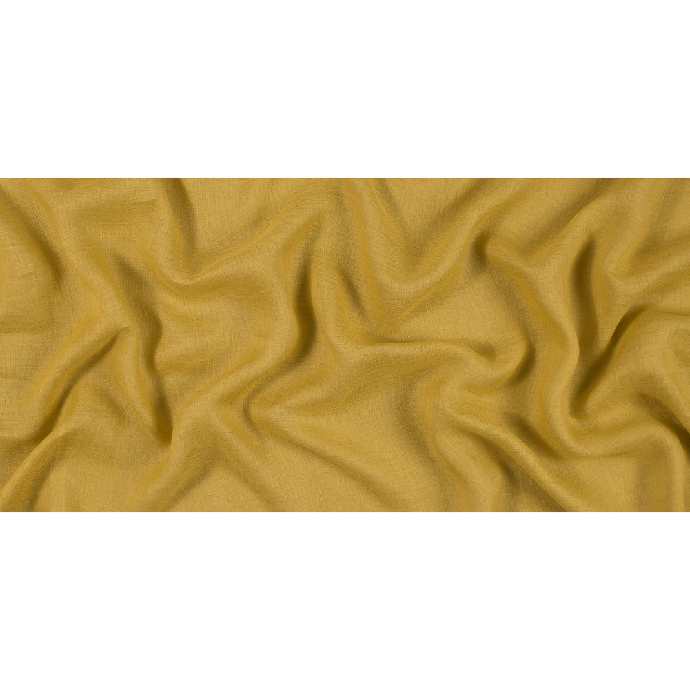 Italian Yellow Airy Linen Woven Full