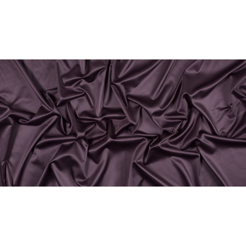 Italian Grape Shake Stretch Polyester Charmeuse Folded