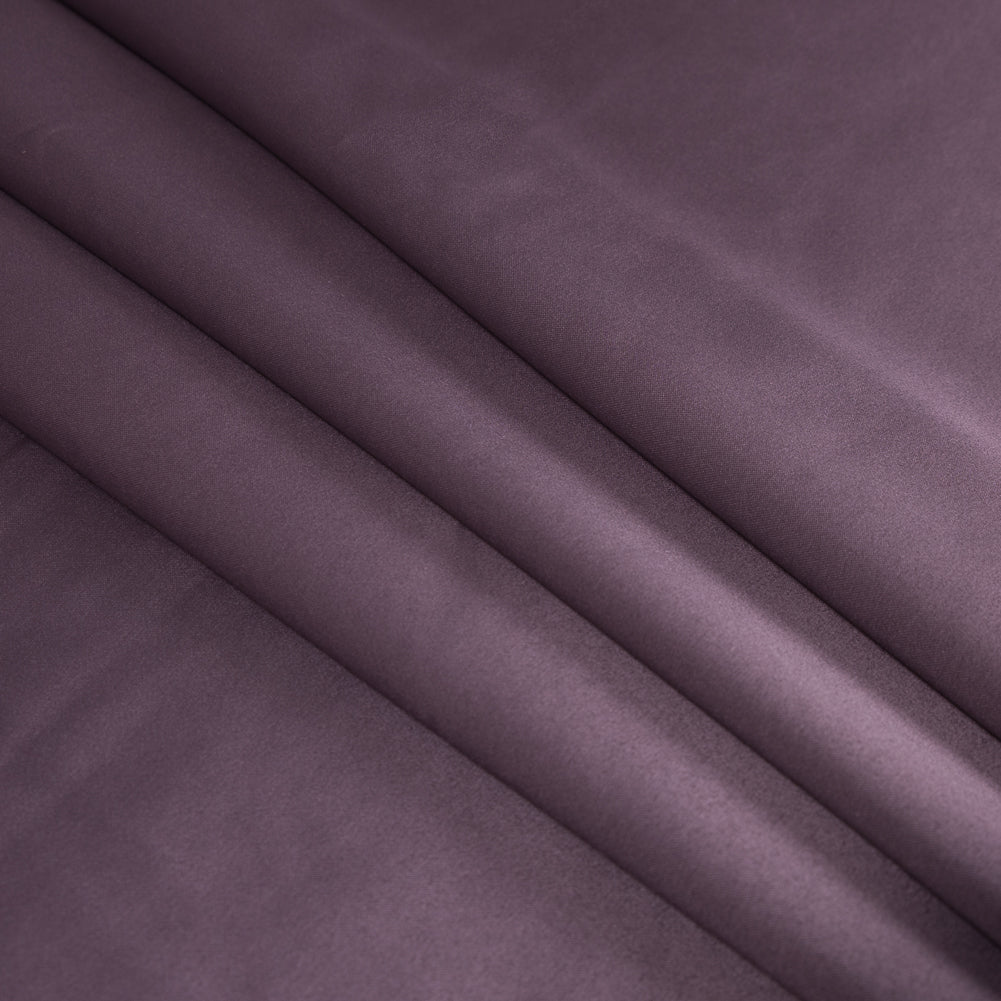 Italian Grape Shake Stretch Polyester Charmeuse Detail