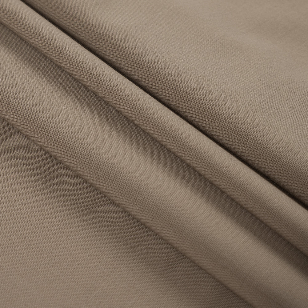 Candied Ginger Stretch Wool Suiting Folded