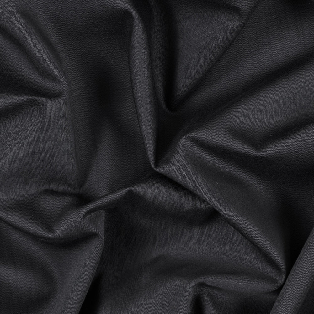 Black Cotton Dobby