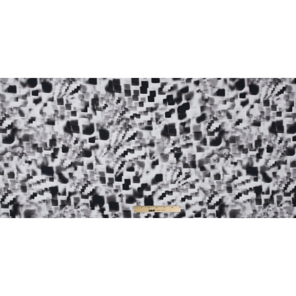 Nicole Miller Abstract Printed Stretch Cotton Woven Full