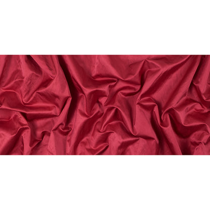 Cranberry Red Blended Polyester Satin - Full