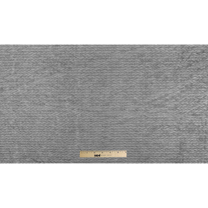 Black Herringbone Stretch Mesh Full