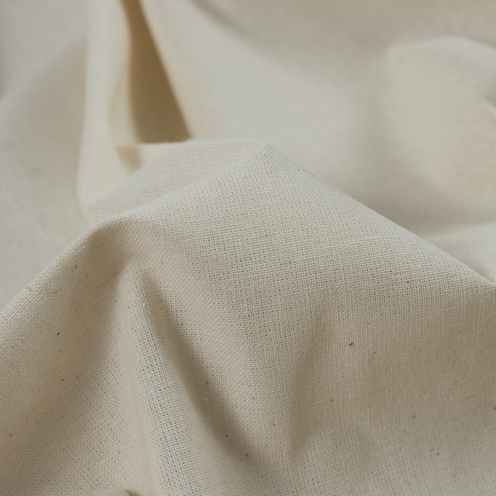 Pristine Beige Heavy Muslin Detail
