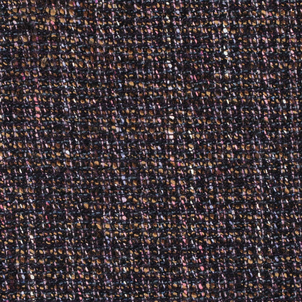 Italian Multi-Colored Wool Tweed