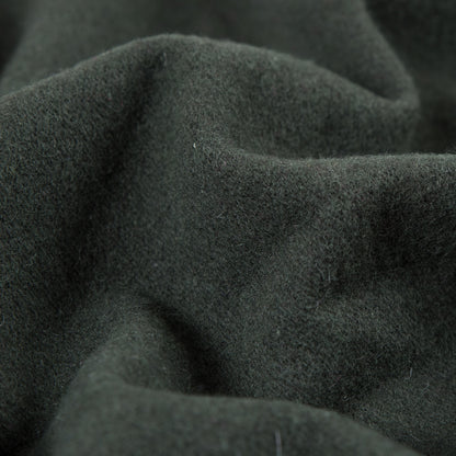 Italian Rifle Green Wool Coating - Detail