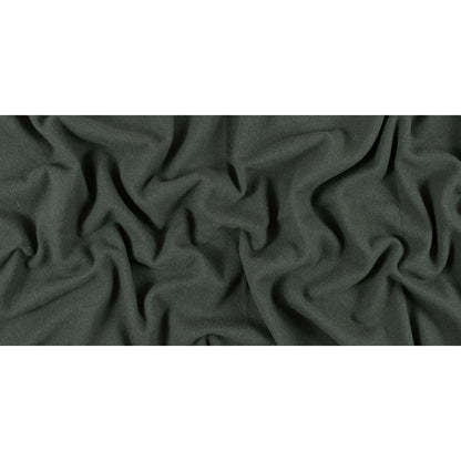 Italian Rifle Green Wool Coating - Full