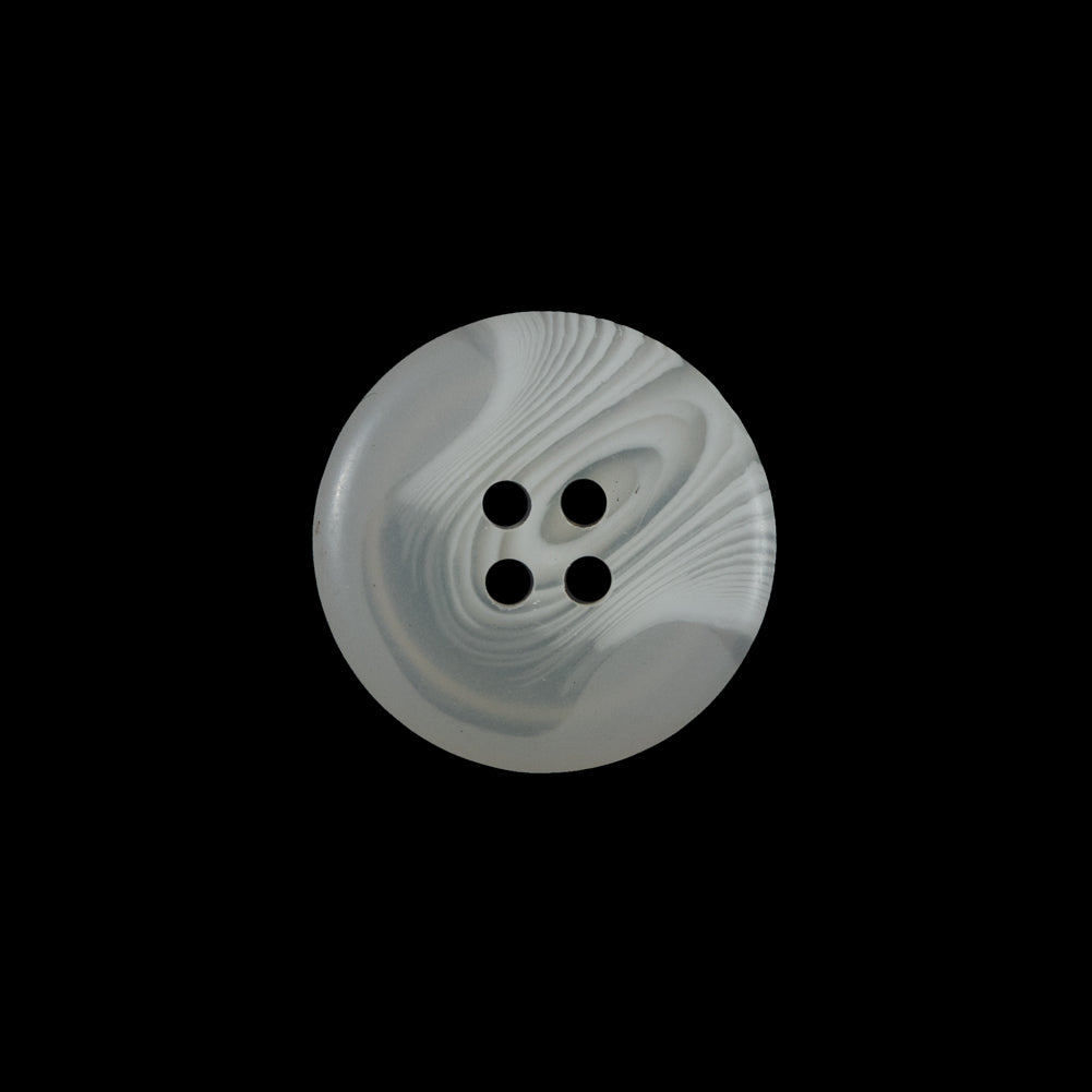 Off-White Translucent Four-Hole Button - 30L/19mm - Detail
