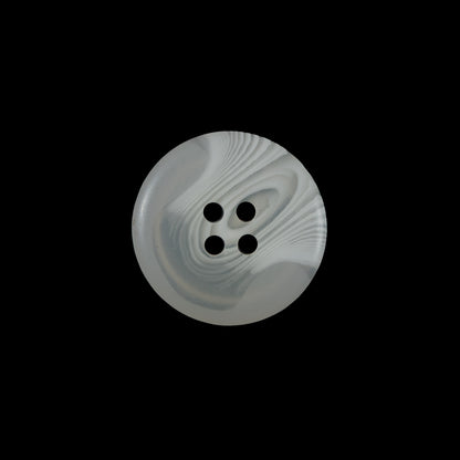 Off-White Translucent Four-Hole Button - 30L/19mm - Detail
