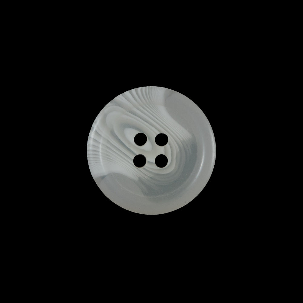 Off-White Translucent Four-Hole Button - 30L/19mm